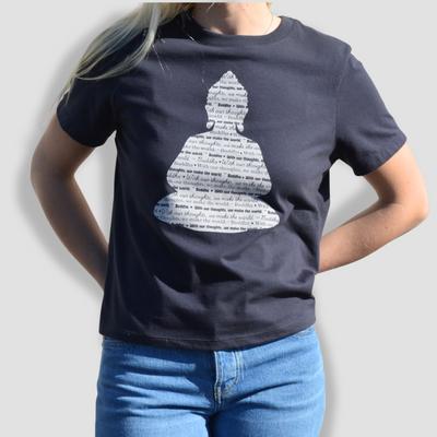 Buddha Tee ~ Soft Black