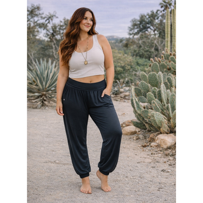 Bamboo Essential Pant - Black