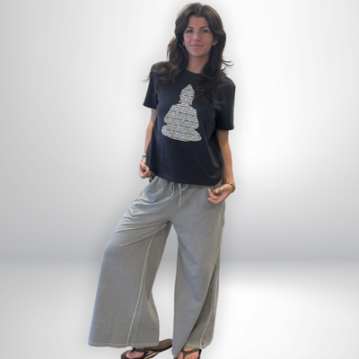 Buddha Tee ~ Soft Black