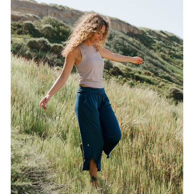 Bamboo Flow Pant - Ocean