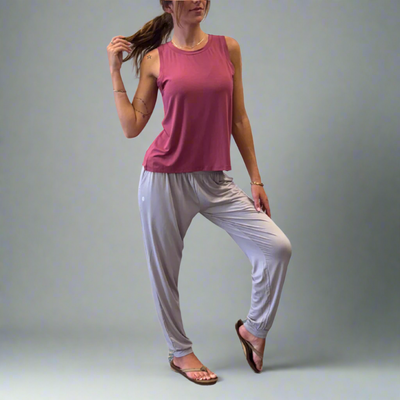 Bamboo Essential Pant ~ Oyster
