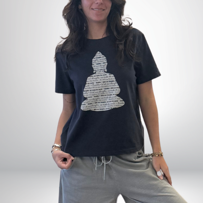 Buddha Tee ~ Soft Black
