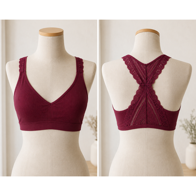 Lace Racerback Bra