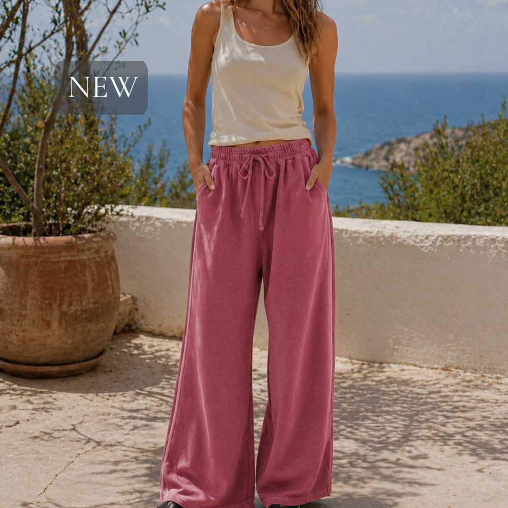 Coastal Cotton Pant ~ New Colors