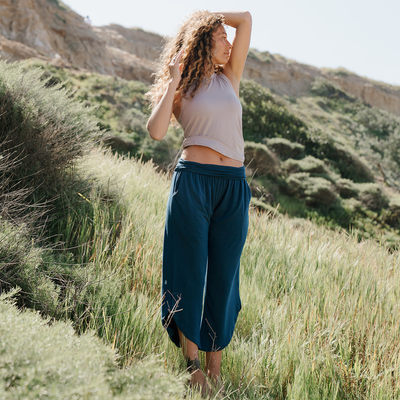 Bamboo Flow Pant - Ocean