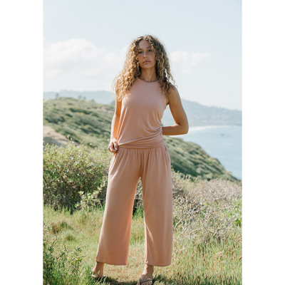 Bamboo Flow Tank ~ Clay