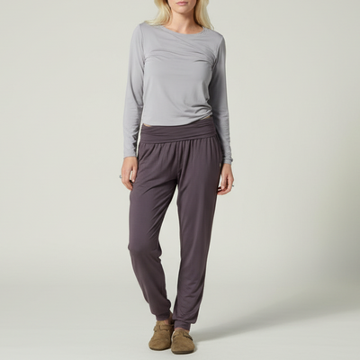 Bamboo Essential Pant - Raisin