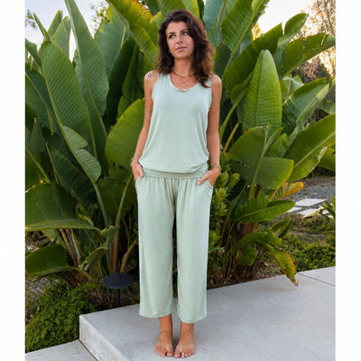 Bamboo Willow Tank - Sage