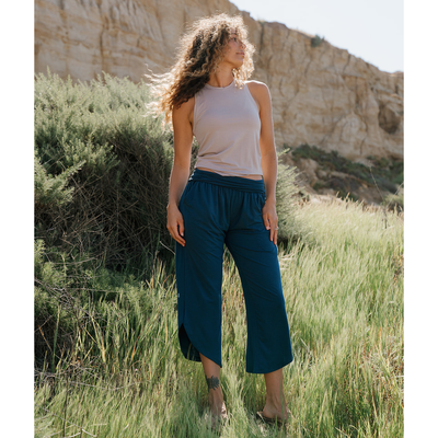 Bamboo Flow Pant - Ocean