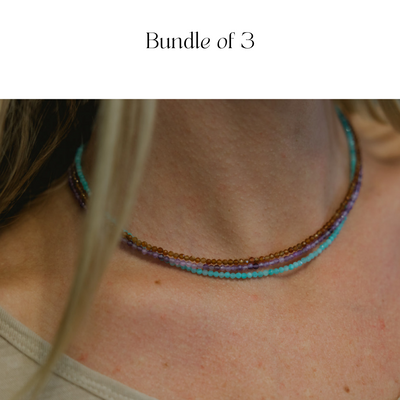 Mini Gemstone Necklaces