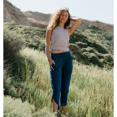 Bamboo Flow Pant - Ocean