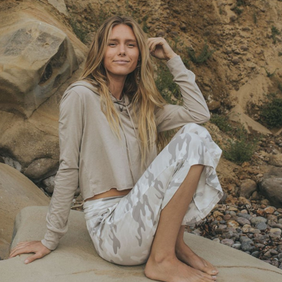 Bamboo Flow Pant -Camo