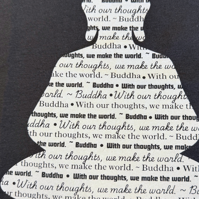 Buddha Tee ~ Soft Black