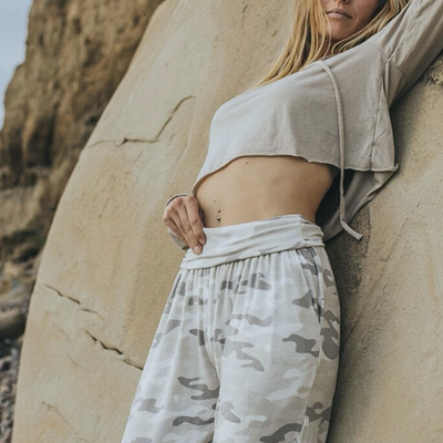 Bamboo Flow Pant -Camo