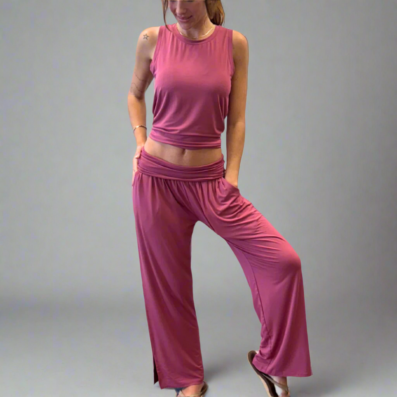 Bamboo Universal Pant ~ Rose