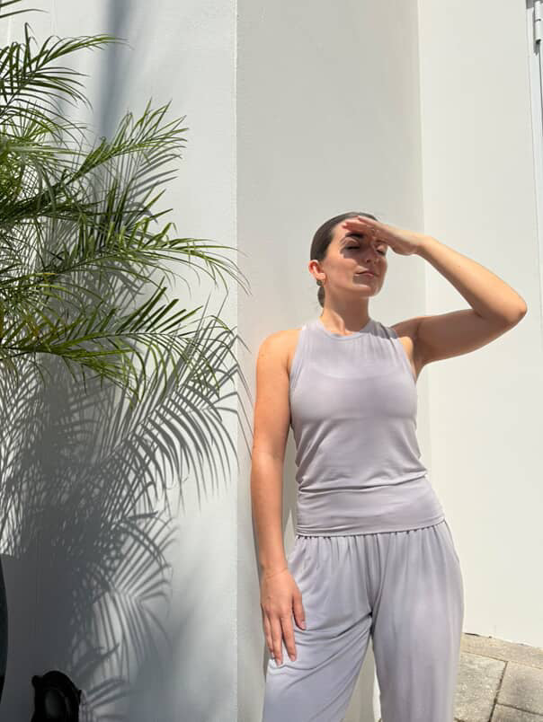 Bamboo Essential Pant ~ Oyster