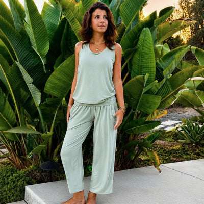 Bamboo Willow Tank - Sage