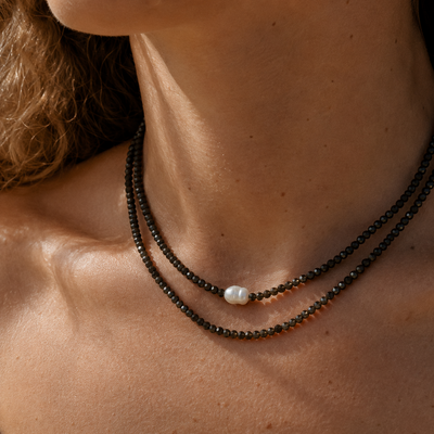 Halo Necklace ~ Noir