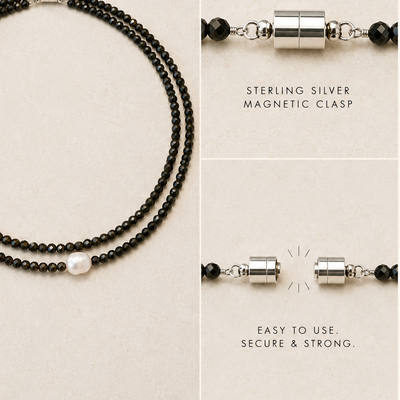 Halo Necklace ~ Noir