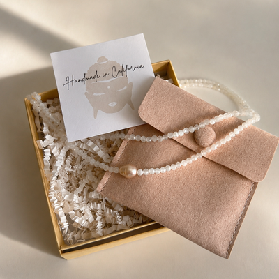 Halo Necklace ~ Blush