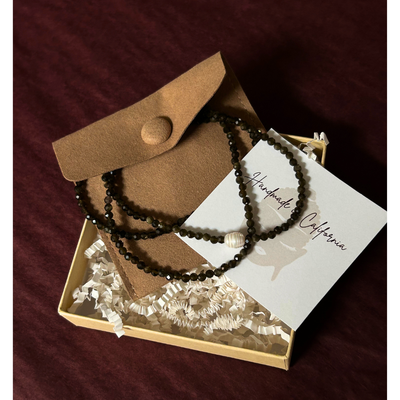 Halo Necklace ~ Noir