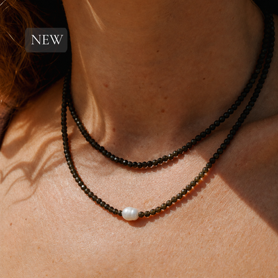 Halo Necklace ~ Noir