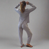 Bamboo Flow Long Sleeve ~ Oyster