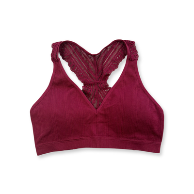 Lace Racerback Bra