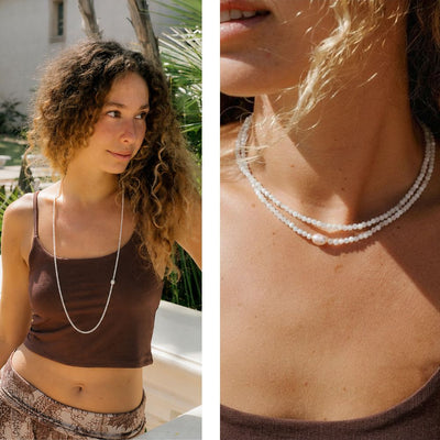 Halo Necklace ~ Blush