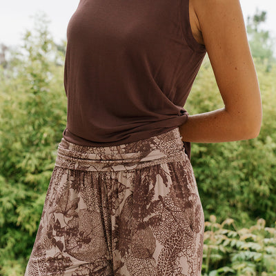 Bamboo Flow Tank ~ Walnut