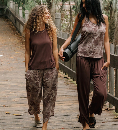 Bamboo Flow Tank ~ Walnut