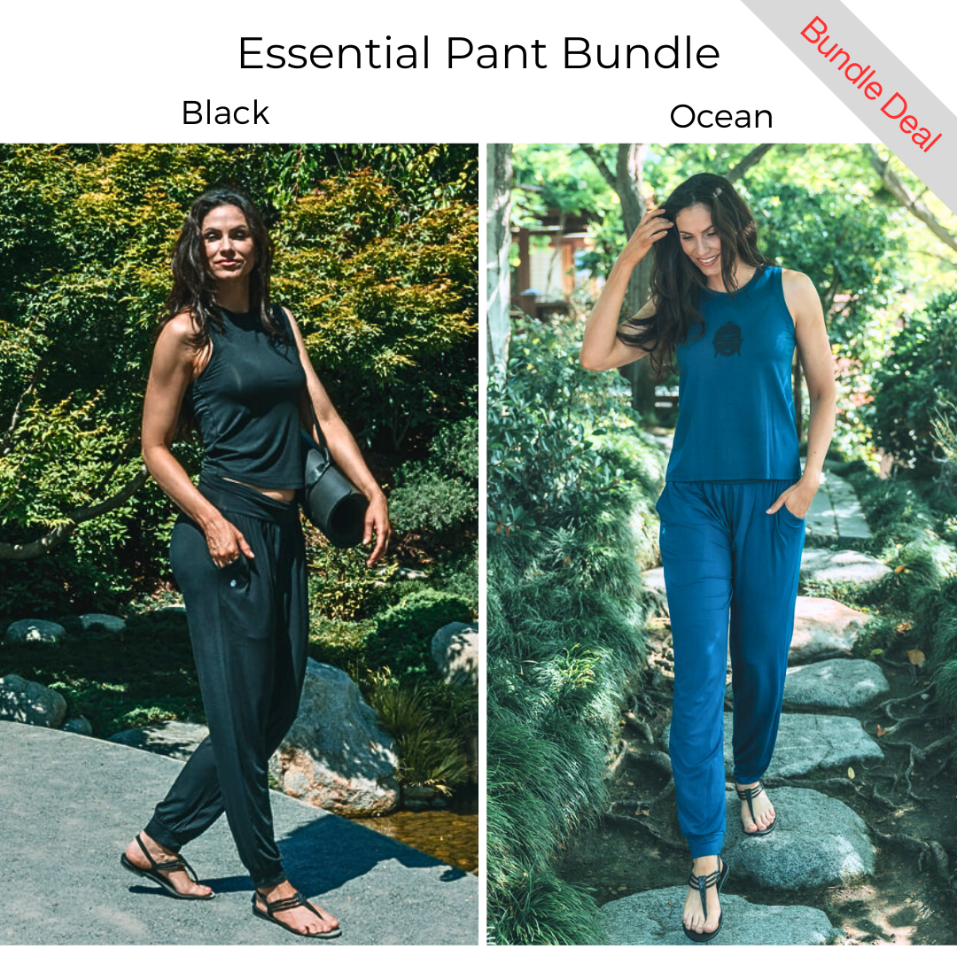 Essential Pant Bundle (Black & Ocean)