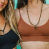 Natural Sandalwood Mala Bracelet