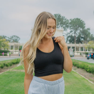 Luxe Everyday Crop Tank (10 Color Options)