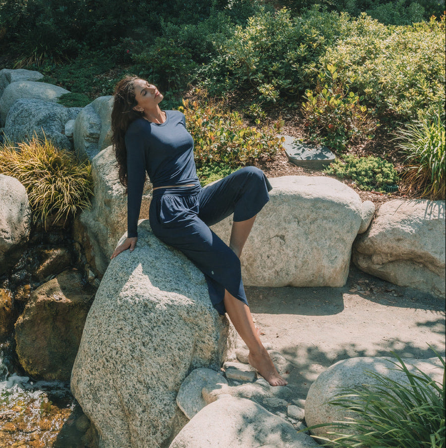 Bamboo Flow Pant ~ Midnight