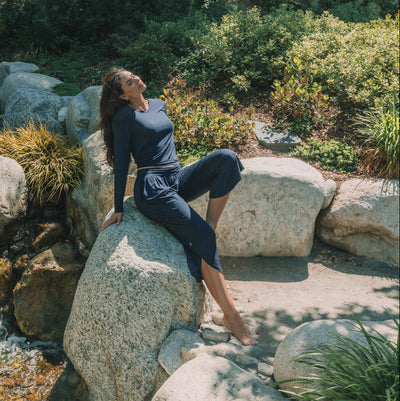 Bamboo Flow Pant ~ Midnight