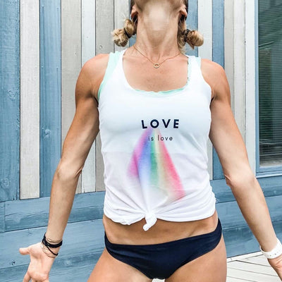 🌈 Love Is Love Racerback Tank