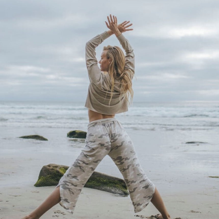 Bamboo Flow Pant -Camo