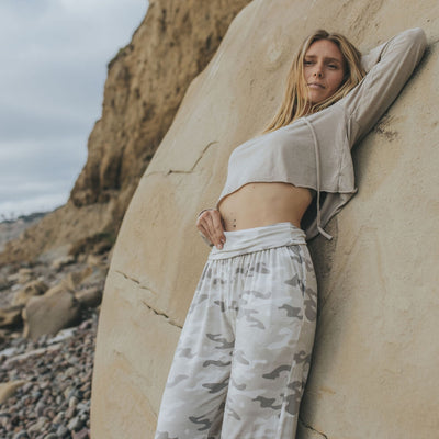 Bamboo Flow Pant -Camo
