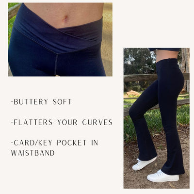 Criss Cross Flare Legging