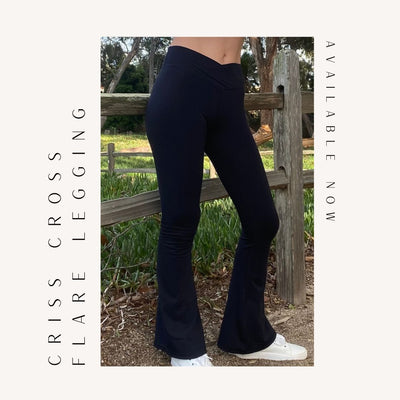 Criss Cross Flare Legging