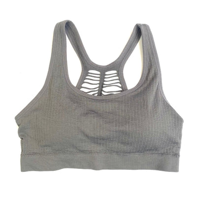 SIZE SMALL Asana Bra ~ Charcoal