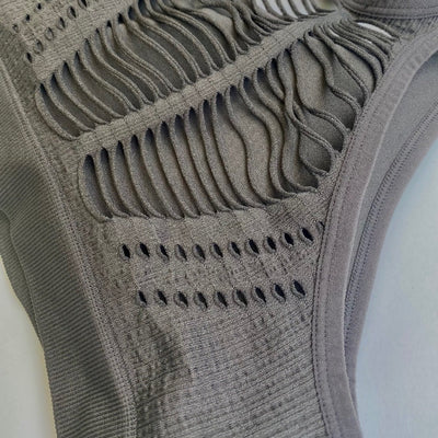SIZE SMALL Asana Bra ~ Charcoal