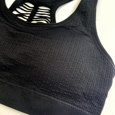 SIZE SMALL Asana Bra ~ Black