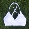 Convertible V Neck Bra ~ Bright White