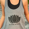 No Mud, No Lotus Racerback Tank