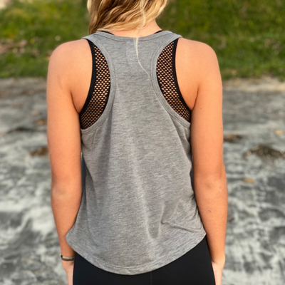 No Mud, No Lotus Racerback Tank