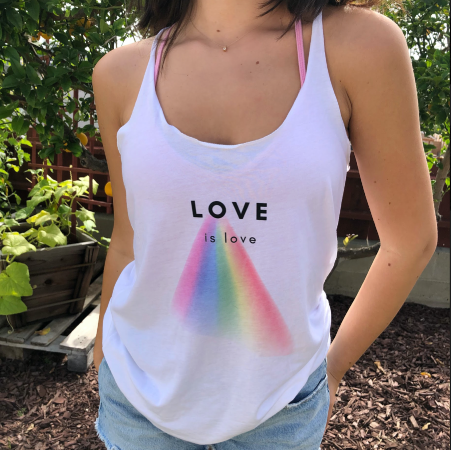 🌈 Love Is Love Racerback Tank