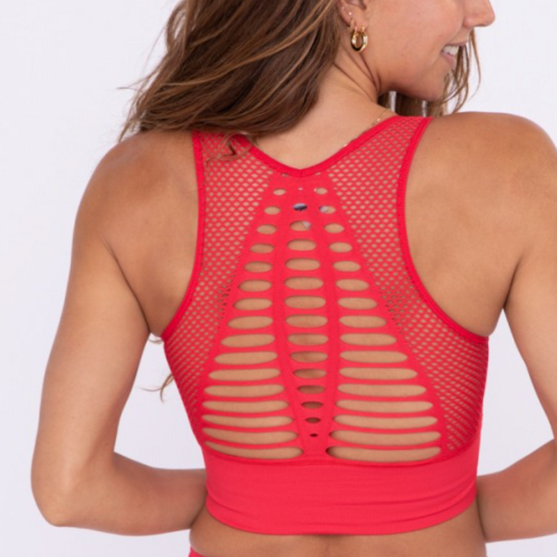 Warrior Bra ~ Hibiscus