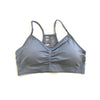 Seamless Racerback Bra- Grey